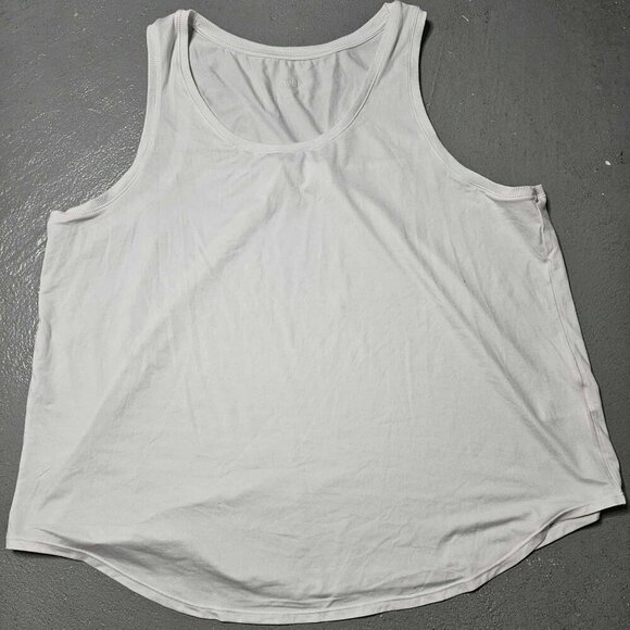 Hyba White Loose Fit Workout Tank XL - Picture 1 of 6